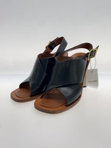CELINE(セリーヌ) / サンダル/37/BLK/内側・ヒール部分汚れ// | 中古品