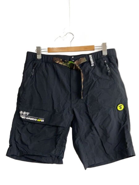 A BATHING APE(アベイシングエイプ) / ショートパンツ/XL/ナイロン/BLK 