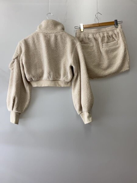 ANDMARY(アンドマリー) / Miffy boa jacket mini skirt/セットアップ 
