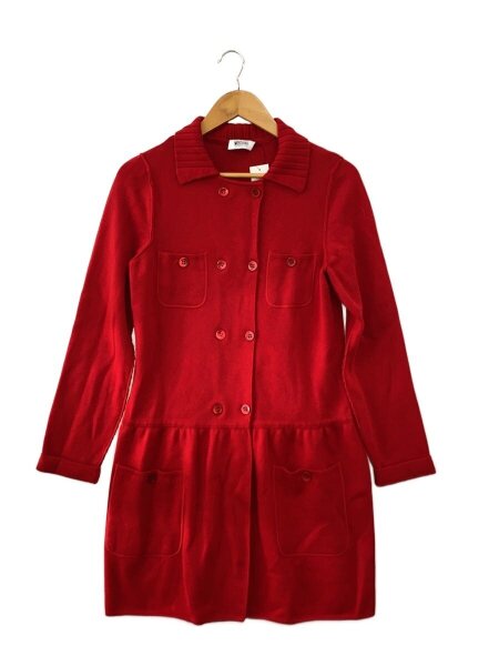 MOSCHINO(モスキーノ) / コート/42/ウール/RED | 古着の販売・通販なら