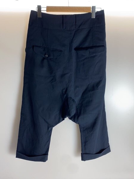 GANRYU 14SS トロピカルウール サルエルパンツ M ネイビー ペンギン GANRYU(ガンリュウ) / 14SS/トロピカルウール/サルエルパンツ/M/ウール