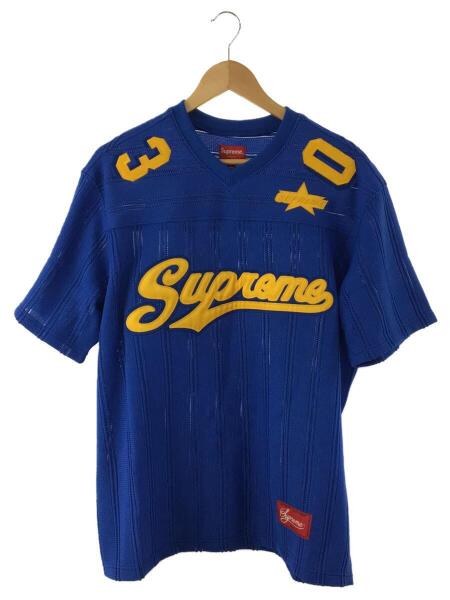 Supreme(シュプリーム) / 21SS/Mesh Stripe Football Jersey/Tシャツ/M 