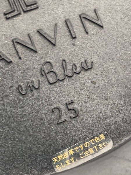 LANVIN en Bleu(ランバンオンブルー) / ブーツ/25cm/BLK/27190007