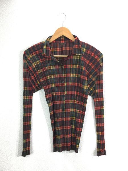 新品未使用　PLEATS PLEASE　ISSEY MIYAKE　長袖ブラウス プリーツプリーズ PLEATS PLEASE イッセイミヤケ シャツ ブラウス 長袖