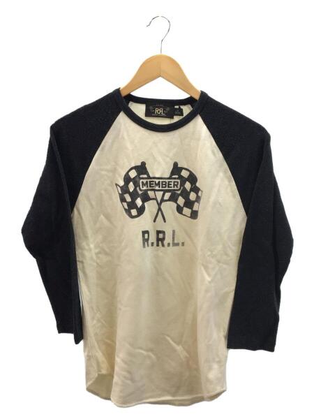 RRL(ダブルアールエル) / 7分袖カットソー/XS/コットン/クリーム 