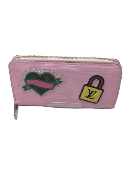 LOUIS VUITTON(ルイヴィトン) / ジッピー・ウォレット_エピ_PNK/牛革