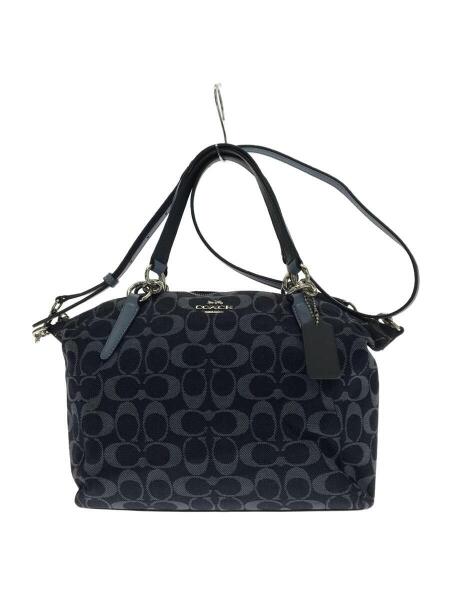 58 COACH コーチ　シグネチャー　2WAY ハンドバッグ　ショルダーバッグ COACH(コーチ) / 2way/シグネチャー/ショルダーバッグ/キャンバス