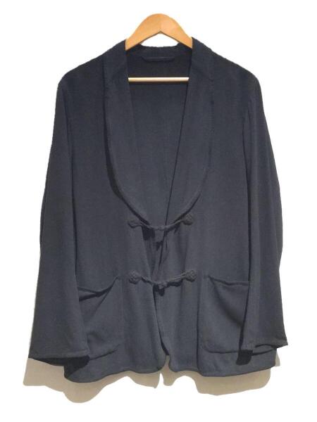 COMOLI(コモリ) / シルクネップ スモーキングジャケット/1/シルク/BLK 