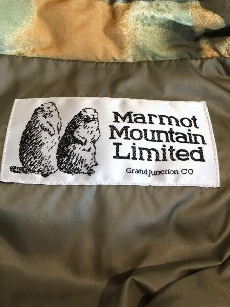 Marmot(マーモット) / ダウンジャケット/XL/ナイロン/KHK/カモフラ 