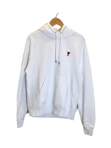 ami ホワイト ハート刺繍 パーカー ami ホワイト ハート刺繍 パーカー