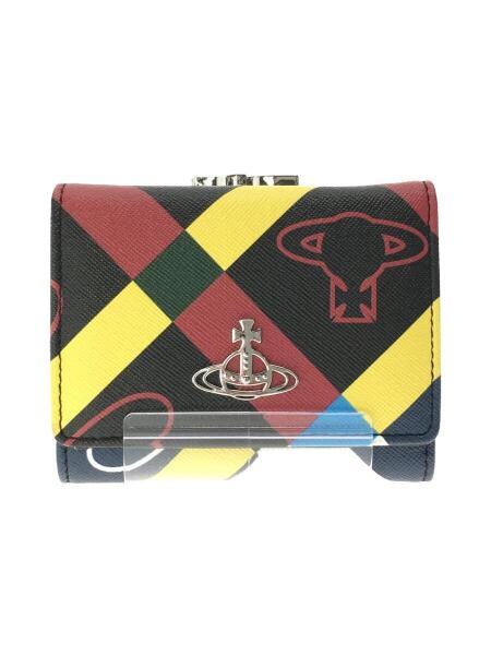 Vivienne Westwood / 3つ折り財布/--/マルチカラー/総柄/レディース Vivienne Westwood(ヴィヴィアンウエストウッド) / 3つ折り財布/レザー