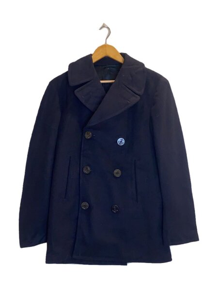 US.NAVY(ユーエスネイビー) / ピーコート/36/ウール/BLK/無地 | 古着の 