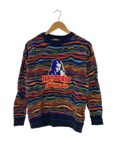 HYSTERIC GLAMOUR ストライプニットセーター Mサイズ ヒステリック 