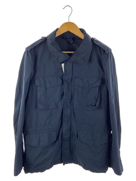 ブルー ASPESI ミリタリージャケット S】ASPESI ネイビー ミリタリー