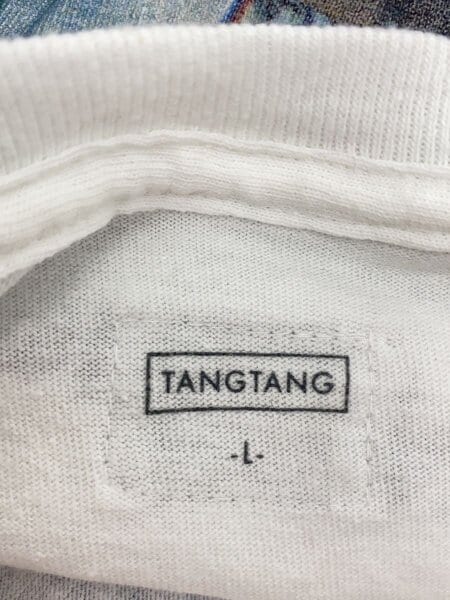 TANGTANG(タンタン) / GAZATANG ZAZEN BOYS/Tシャツ/L/コットン/WHT