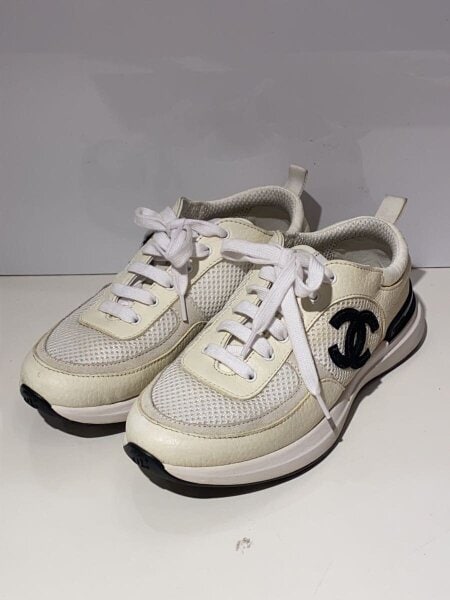CHANEL(シャネル) / ローカットスニーカー/37/WHT/G37491 | 中古品の