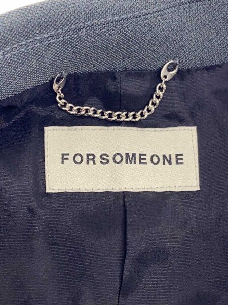 FORSOMEONE(フォーサムワン) / PREST W Jacket/テーラードジャケット 