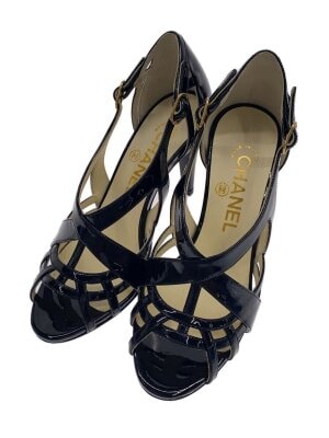 CHANEL(シャネル) / サボサンダル/フラワーモチーフ/SIZE:36/ブラック