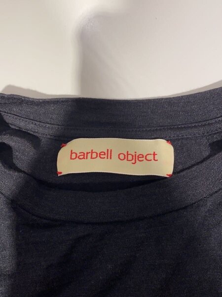 barbell object(バーベルオブジェクト) / 24ss/wool l/s top/ecru