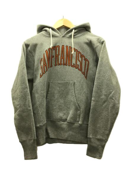 Champion / リバースウィーブ/復刻単色タグ/ジップパーカー/M/コットン/グレー Champion(チャンピオン) / 単色タグ/復刻/リバースウィーブ/フーディー