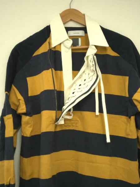 FACETASM(ファセッタズム) / CHOLOMBIANO STRIPE RUGBY SHIRT/ラガー 