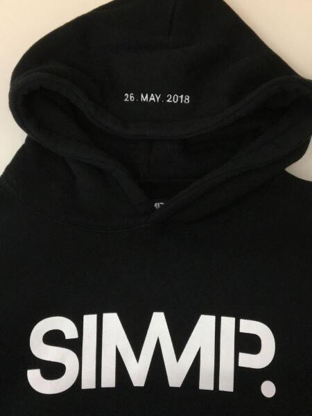 Da-iCE 大野雄大 SIMMP. フードパーカー ブラック