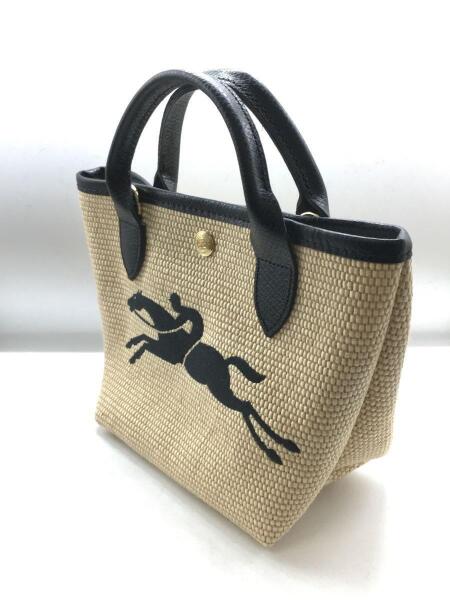 LONGCHAMP(ロンシャン) / ×ブラック/2WAY/カゴバッグ/ミニバッグ 