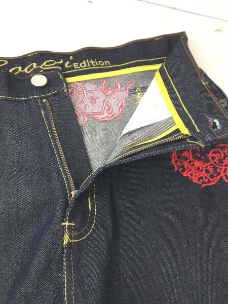 COOGI(クージー) / ストレートパンツ/刺繍/デニム/NVY/016-031327