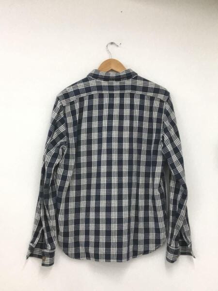 JOE McCOY / 長袖シャツ/16/コットン/GRY/チェック JOE McCOY(ジョーマッコイ) / 長袖シャツ/16/コットン/ネイビー