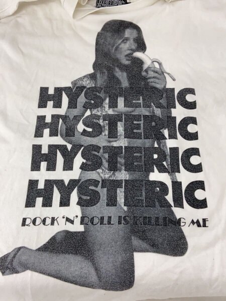 HYSTERIC GLAMOUR(ヒステリックグラマー) / MORNING LUCK T/22ss/M 