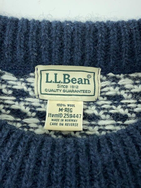 L.L.Bean(エルエルビーン) / バーズアイ/90s/ニット・セーター(厚手)/M 