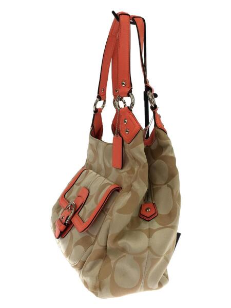 COACH(コーチ) / シグネチャー F24742 ハンドバッグ/--/BEG/総柄 
