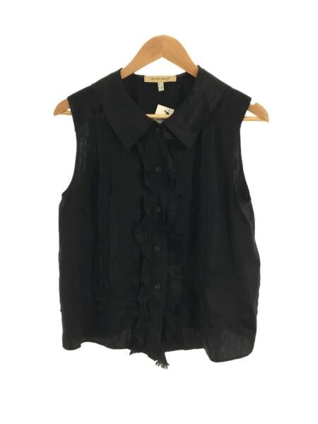 SEE BY CHLOE(シーバイクロエ) / シルクノースリーブブラウス 4/BLK 