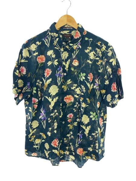 Paul SmithCollectionネイビー 半袖シャツ L(Paul Smith 花柄 Paul SmithCollectionネイビー 半袖シャツ L(Paul Smith 花柄