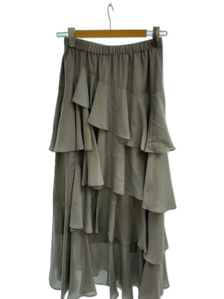 FRAY I.D(フレイアイディー) / 24SS/アシメフリルティアードスカート/1