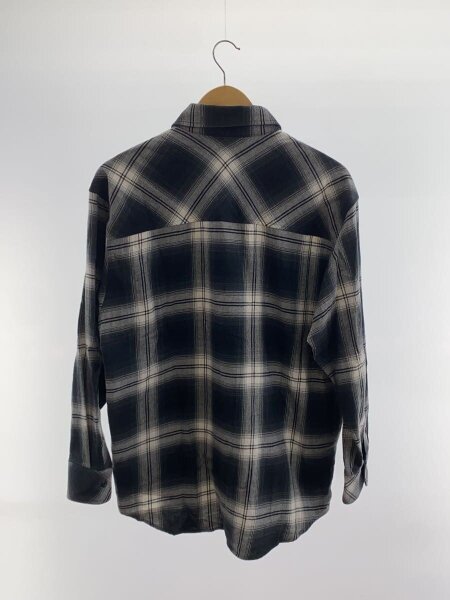 Rafu(ラフ) / 23AW/STANDARDSHIRT/長袖シャツ/S/コットン/BLK/チェック 