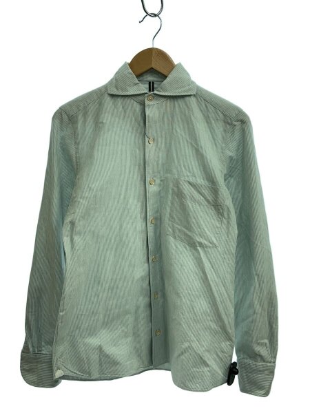 LUIGI BORRELLI 長袖ストライプシャツ サイズ39 イタリア製 LUIGI