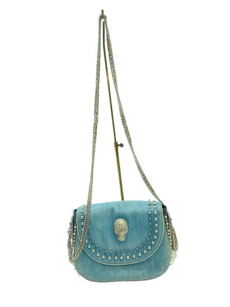 PHILIPP PLEIN(フィリッププレイン) / Colorado denim cross body bag 