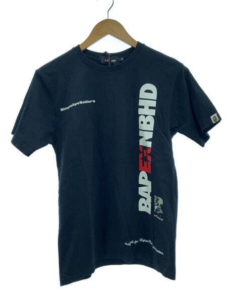 A BATHING APE(アベイシングエイプ) / Tシャツ/S/コットン/BLK 