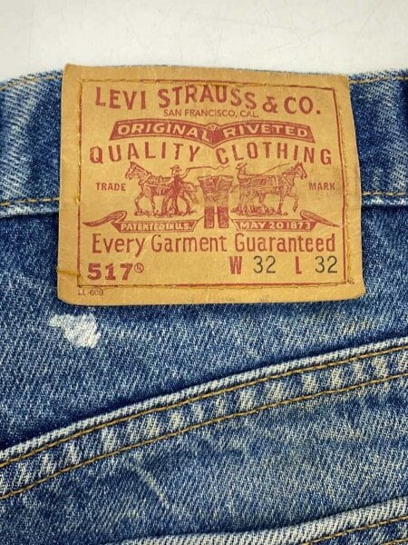 Levi's(リーバイス) / 517/90s/USA製/ダメージ/ブーツカットパンツ/32