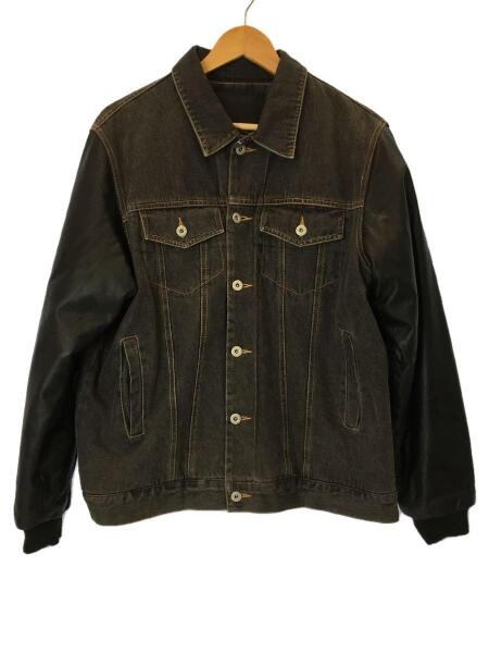 STUSSY(ステューシー) / Gジャン/袖レザー切替/L/コットン/GRY | 古着 