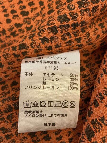 Needles(ニードルズ) / 長袖シャツ/M/レーヨン/ORN/総柄/OT196 | 古着