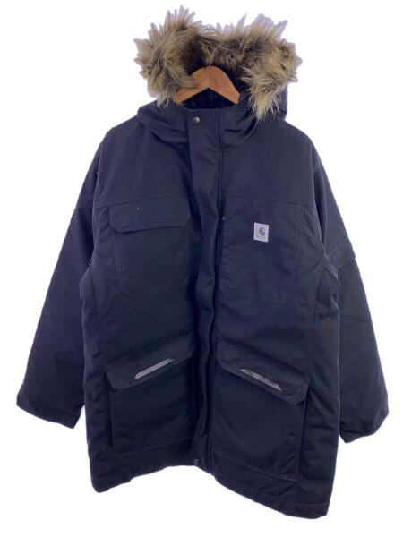 カーハート メンズ ナイロン ジャケット ブラック 2XL USA古着