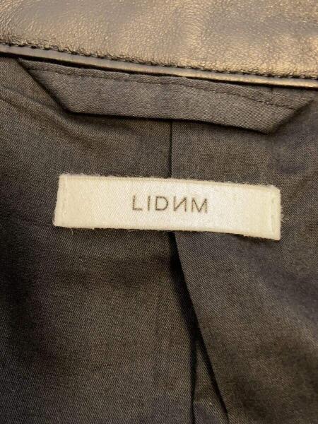 LIDNM(リドム) / レザージャケット/L/羊革/BLK/Im20aw04300-09-03