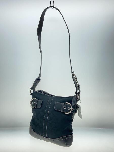COACH(コーチ) / ショルダーバッグ/キャンバス/BLK/総柄/3574 | 中古品 