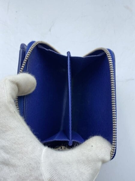 BALENCIAGA / 2つ折り財布/レザー/BLU/無地/メンズ// BALENCIAGA(バレンシアガ) / 2つ折り財布/レザー/BLU/無地/メンズ