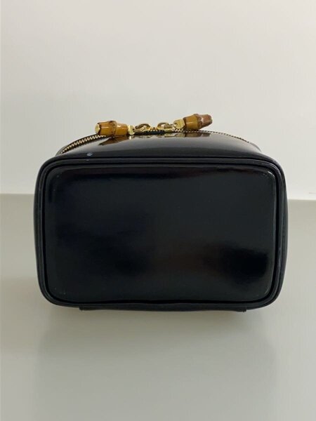 GUCCI(グッチ) / バニティバッグ/バンブー/--/BLK/無地/032 2265 0151
