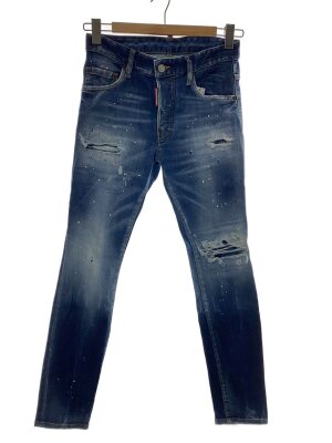 DSQUARED2◇スキニーパンツ/42/コットン/IDG/s74lb0250 s30342 