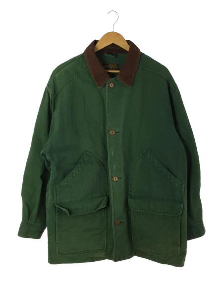 Eddie Bauer　ハンティングジャケット　ダック地　襟元袖口コーデュロイ 古着 エディーバウアー Eddie Bauer ハンティングジャケット 襟