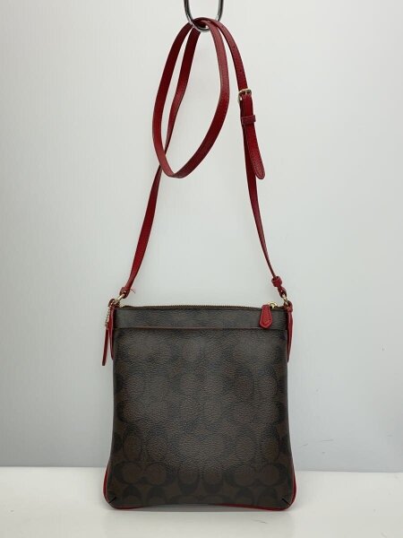 COACH(コーチ) / ショルダーバッグ_シグネチャー_総柄/キャンバス/BRW 